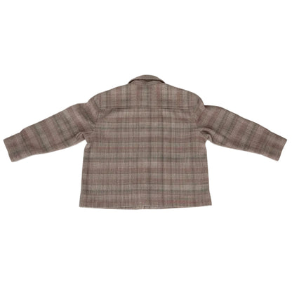 Rowan Plaid Corduroy Boys Shirt - Grey