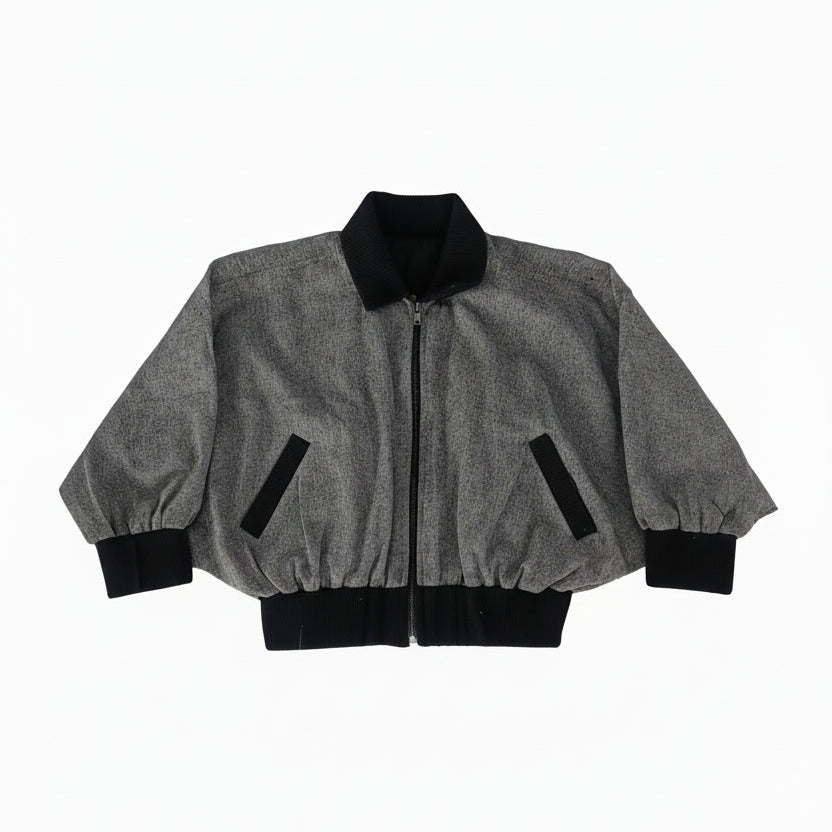 Chambaray Bomber Jacket