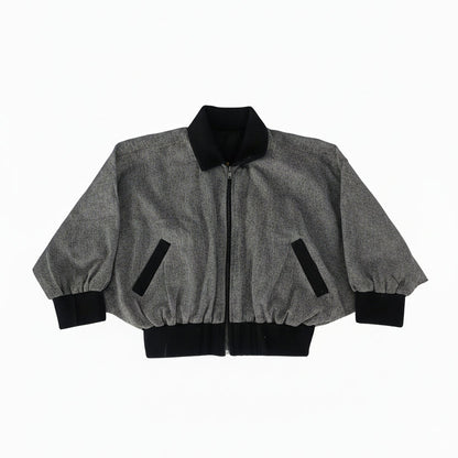 Chambaray Bomber Jacket