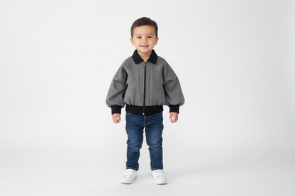 Chambaray Bomber Jacket
