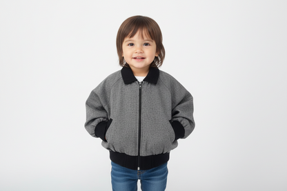 Chambaray Bomber Jacket