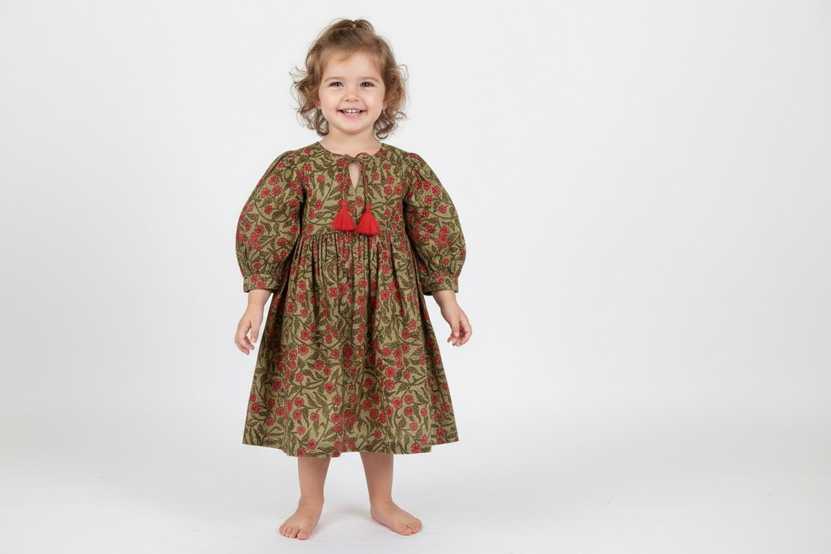 Cotton Printed Dress