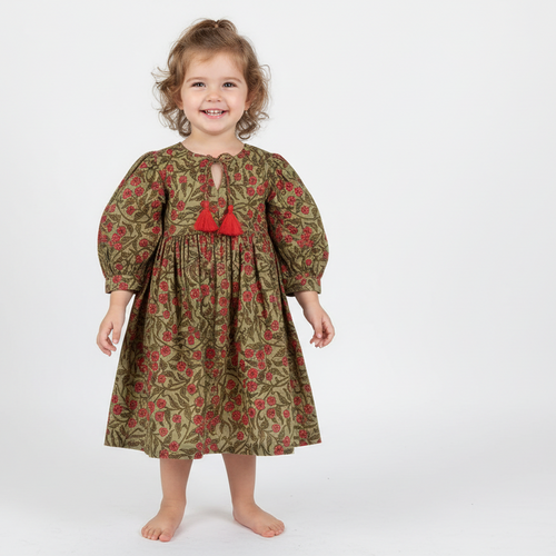 Cotton Printed Dress