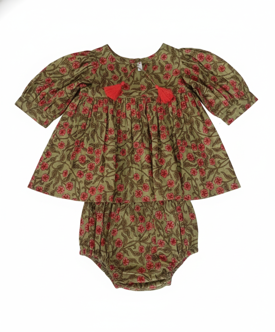 Cotton Printed Dress