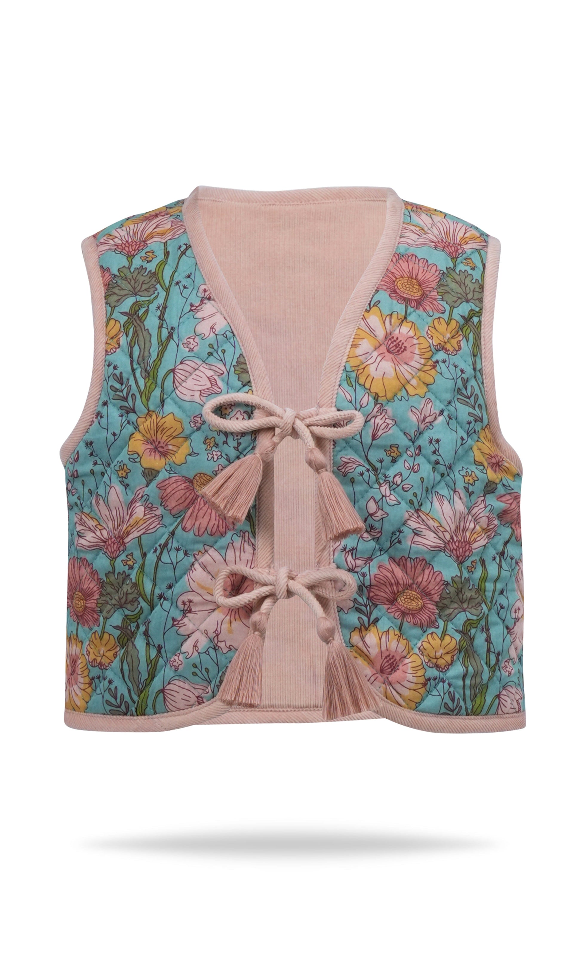 Air Reversible Quilted Jacket : ROSE : Infant : Toddler : Tween Jacket Yo Baby India 