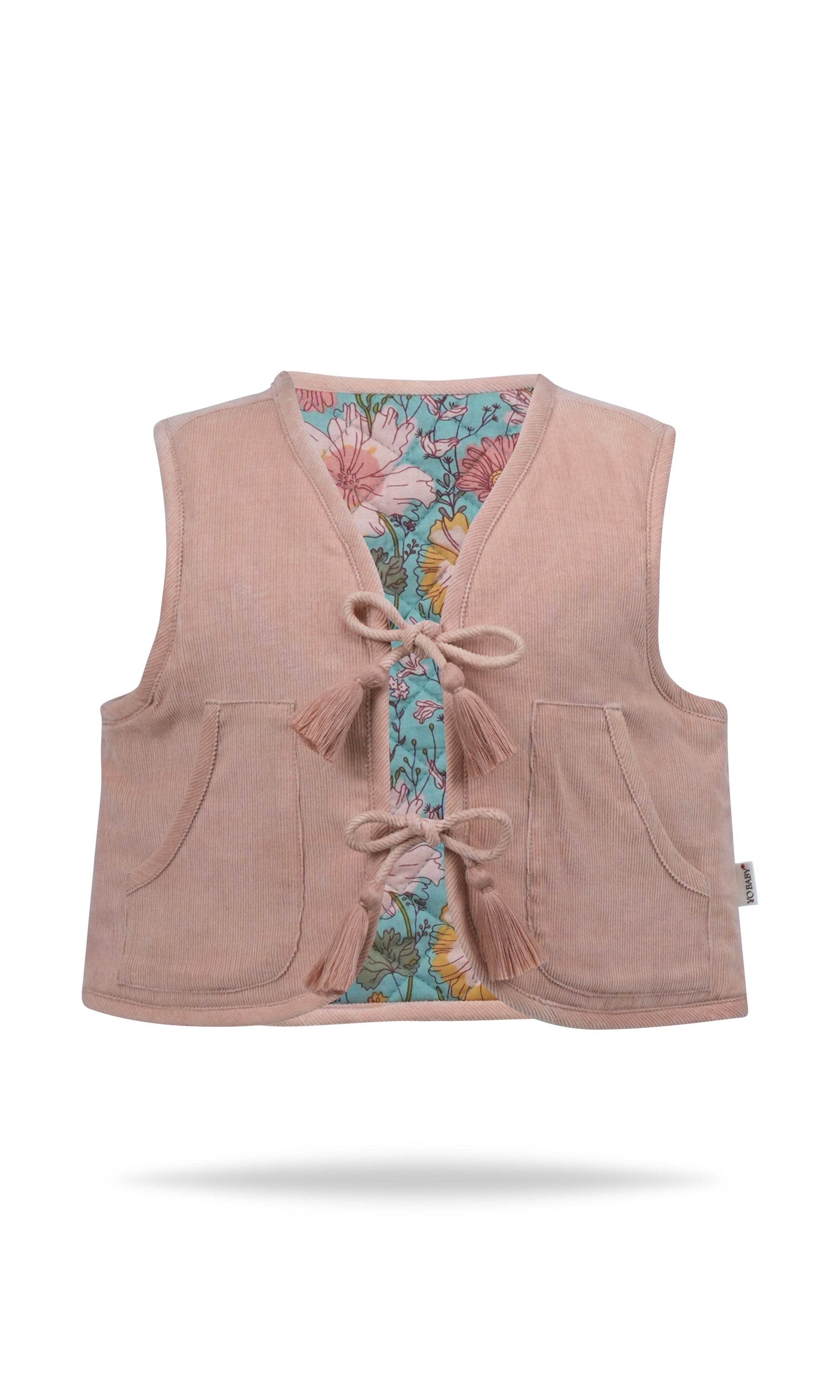 Air Reversible Quilted Jacket : ROSE : Infant : Toddler : Tween Jacket Yo Baby India 