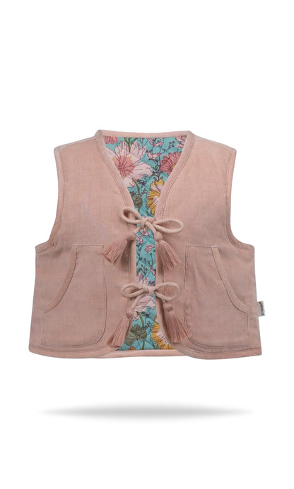 Air Reversible Quilted Jacket : ROSE : Infant : Toddler : Tween Jacket Yo Baby India 