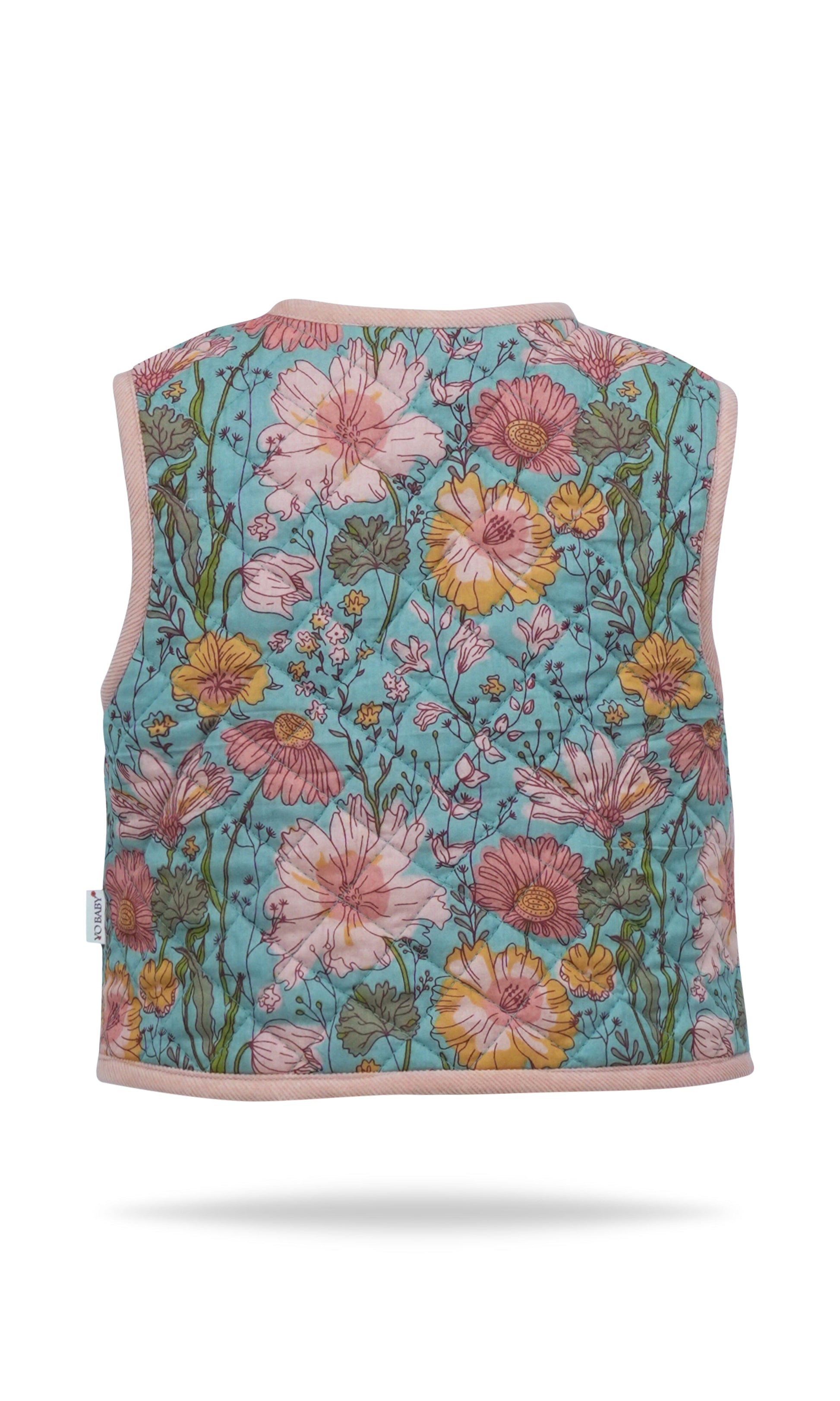 Air Reversible Quilted Jacket : ROSE : Infant : Toddler : Tween Jacket Yo Baby India 