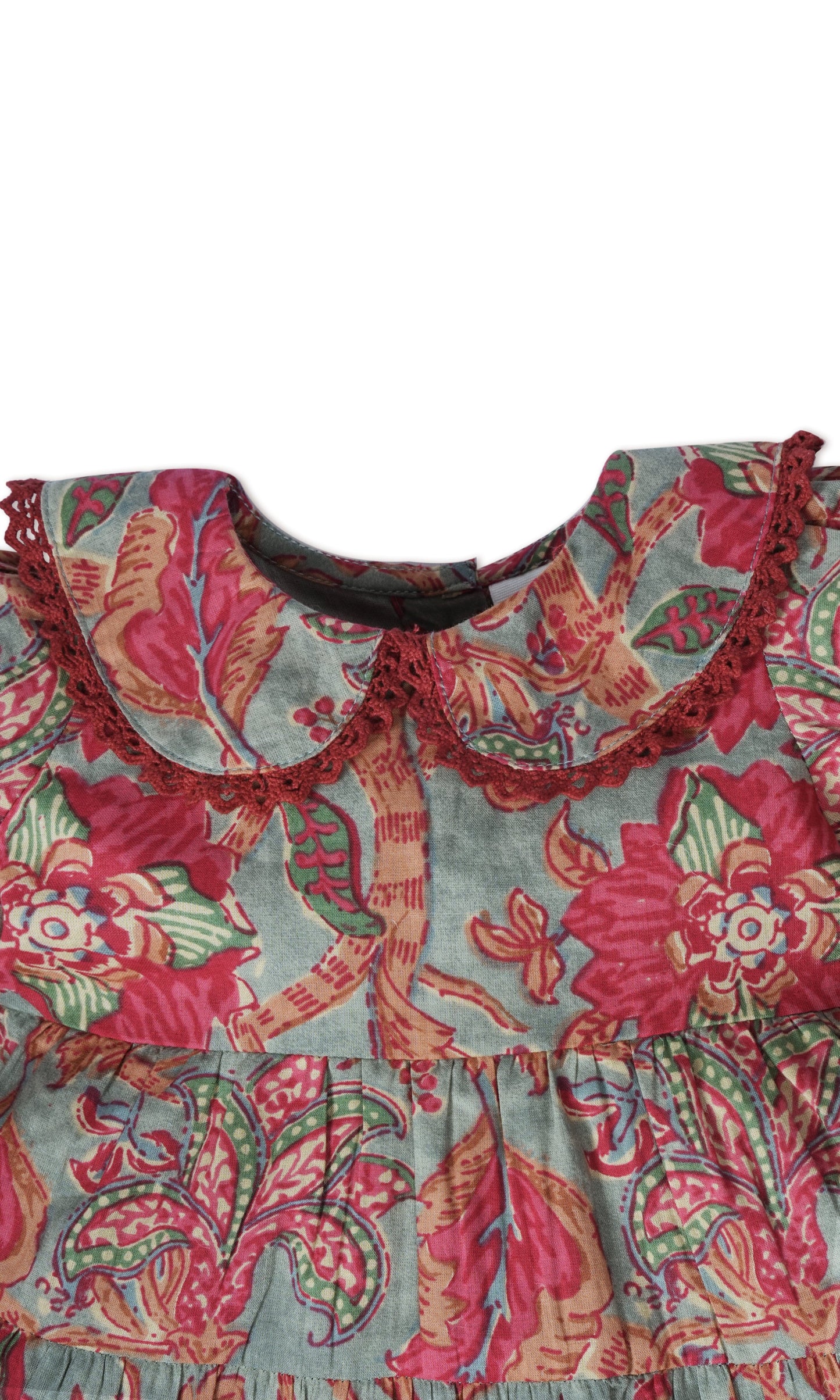 Amara Dress : SAGE : Infant : Toddler : Tween dress & diaper cover Yo Baby India 