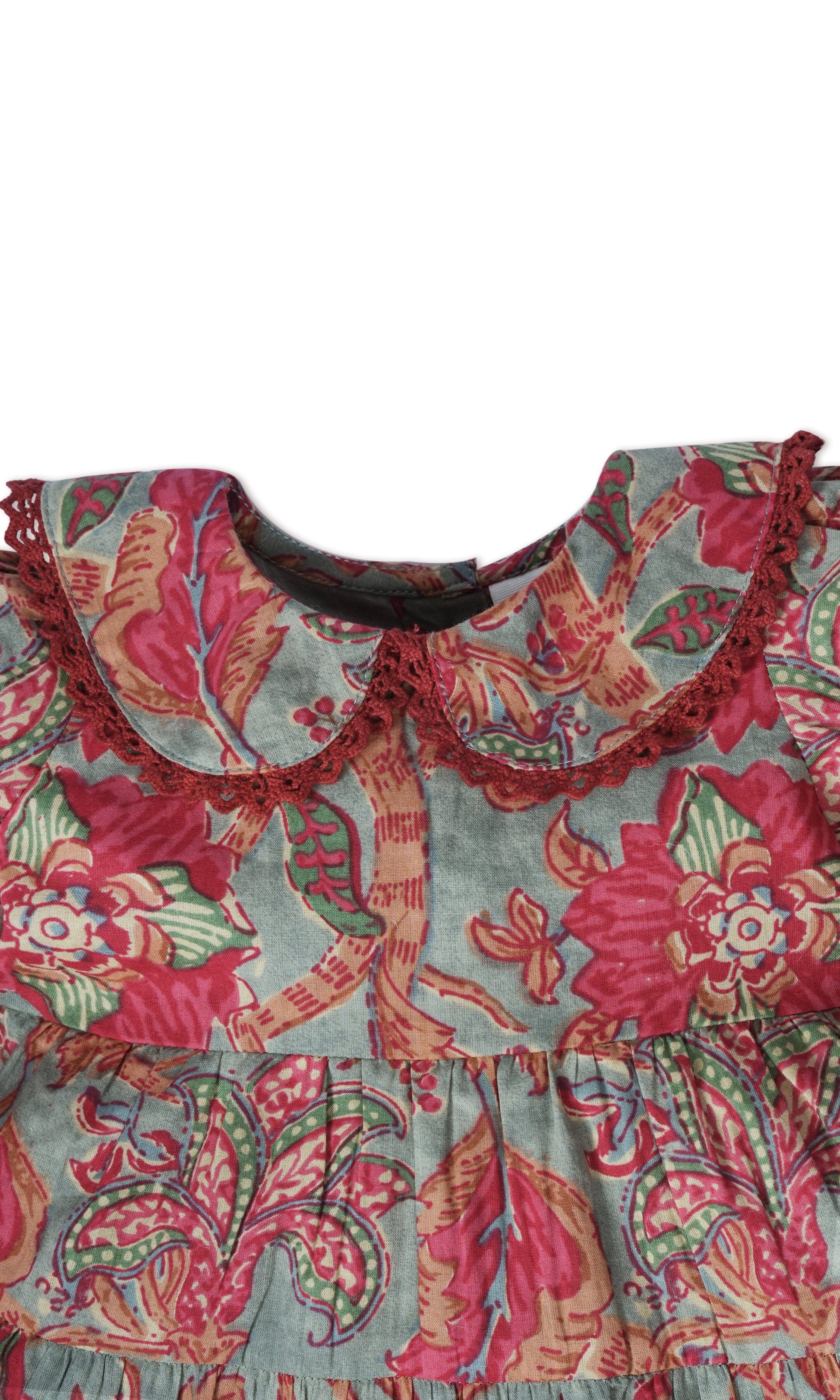 Amara Dress : SAGE : Infant : Toddler : Tween dress & diaper cover Yo Baby India 