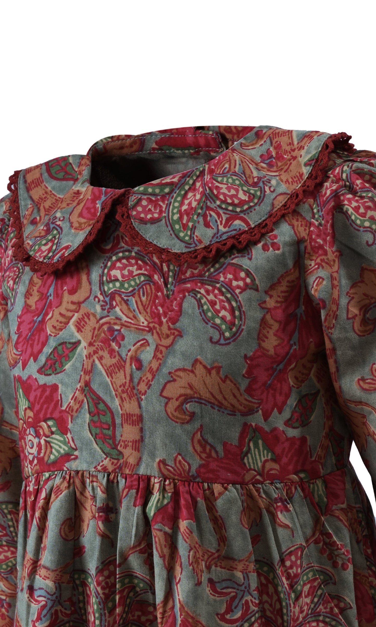 Amara Dress : SAGE : Infant : Toddler : Tween dress & diaper cover Yo Baby India 