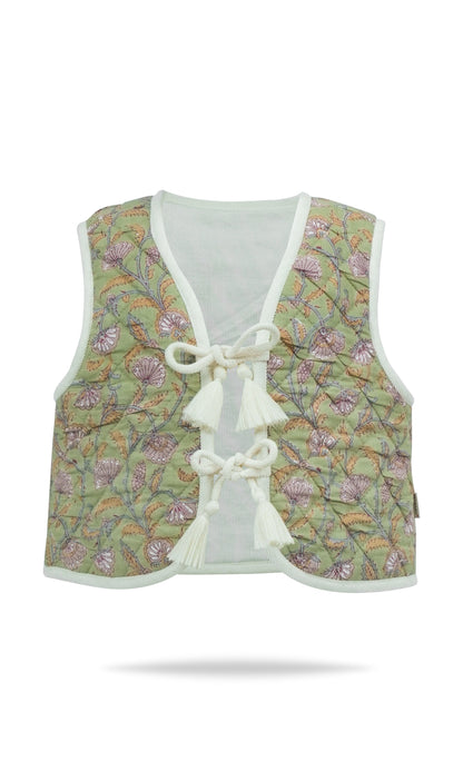Ari Reversible Quilted Jacket : OFF-WHITE : Infant : Toddler : Tween Jacket Yo Baby India 