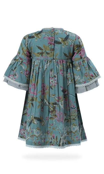 Bella Dress : SAGE : Infant : Toddler : Tween dress & diaper cover Yo Baby India 