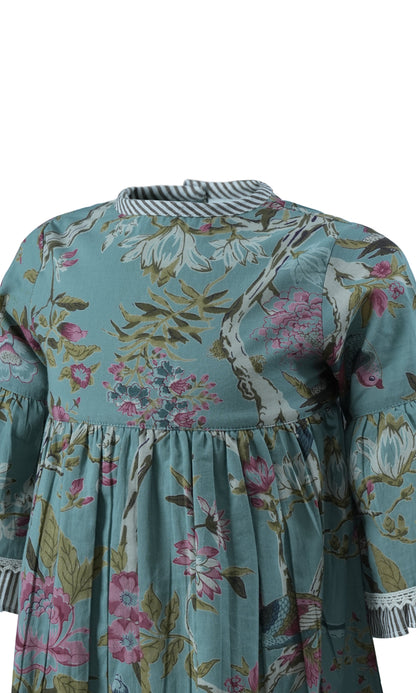 Bella Dress : SAGE : Infant : Toddler : Tween dress & diaper cover Yo Baby India 