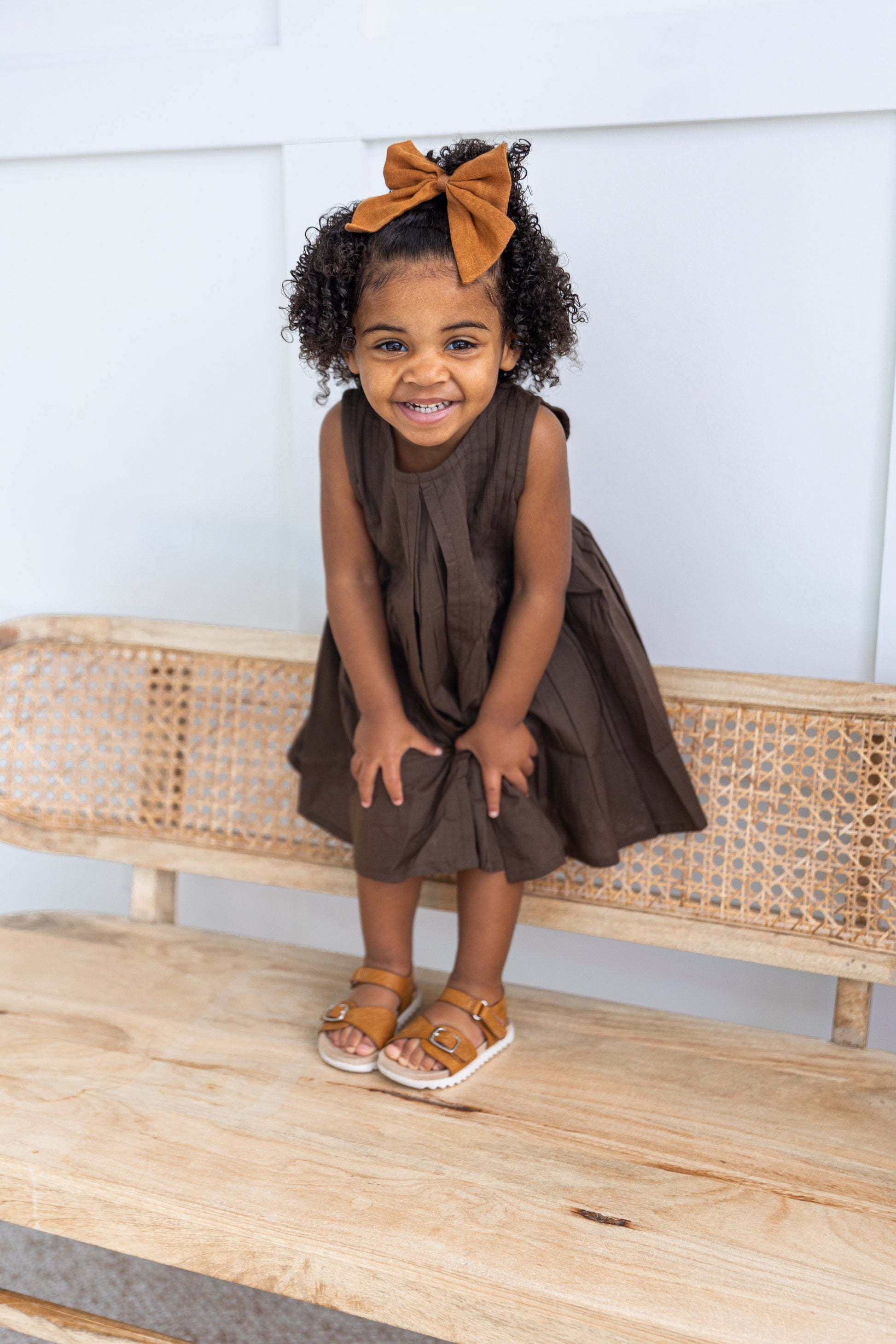 brown dress baby Amazon.com: Toddler Kids Baby Girls Casual Long Sleeve Round Neck Solid Color Dress Party Dress 4t Dresses Baby (Brown, 0-3 Months): Clothing, Shoes & Jewelry