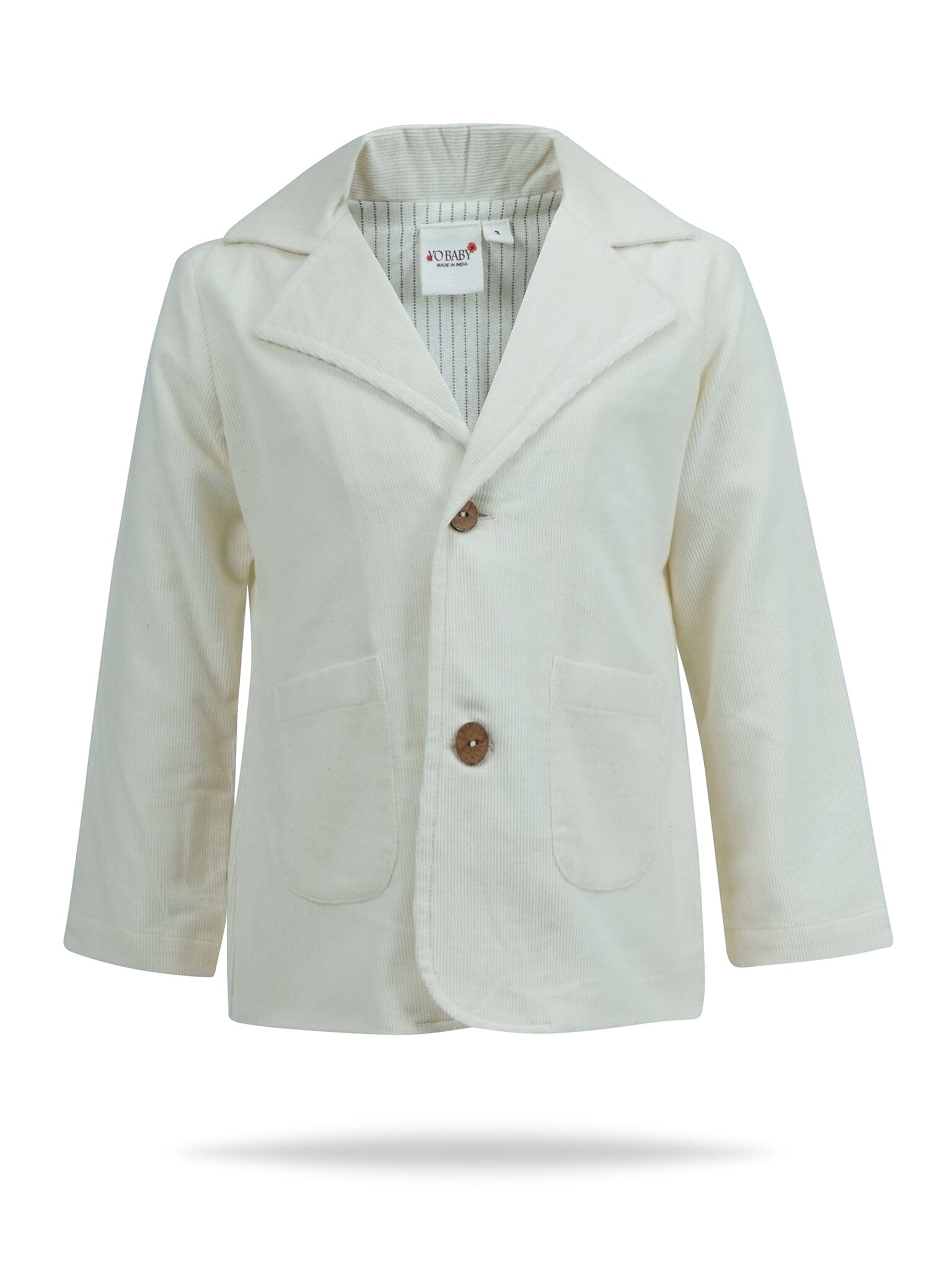 Corduroy Blazer : OFF-WHITE : Toddler : Tween Blazer Yo Baby India 