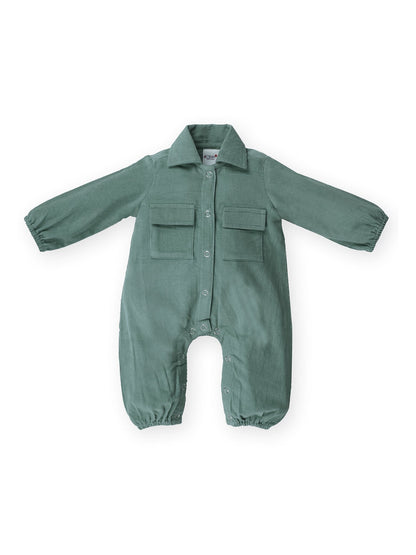 Corduroy Jumpsuit : SAGE : Unisex : Infant : Baby Girl : Baby Boy Jump Suit Yo Baby India 