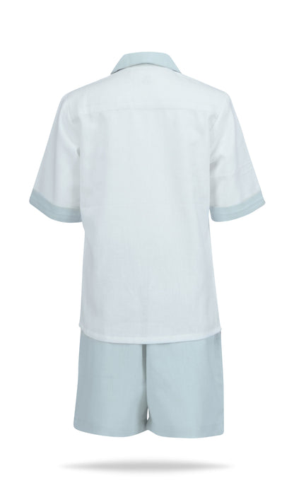 Easter Egg Hunt Shorts and Shirt Set : POWDER BLUE : Infant : Toddler : Tween&nbsp; BOYS SHIRT AND SHORTS Yo Baby India 