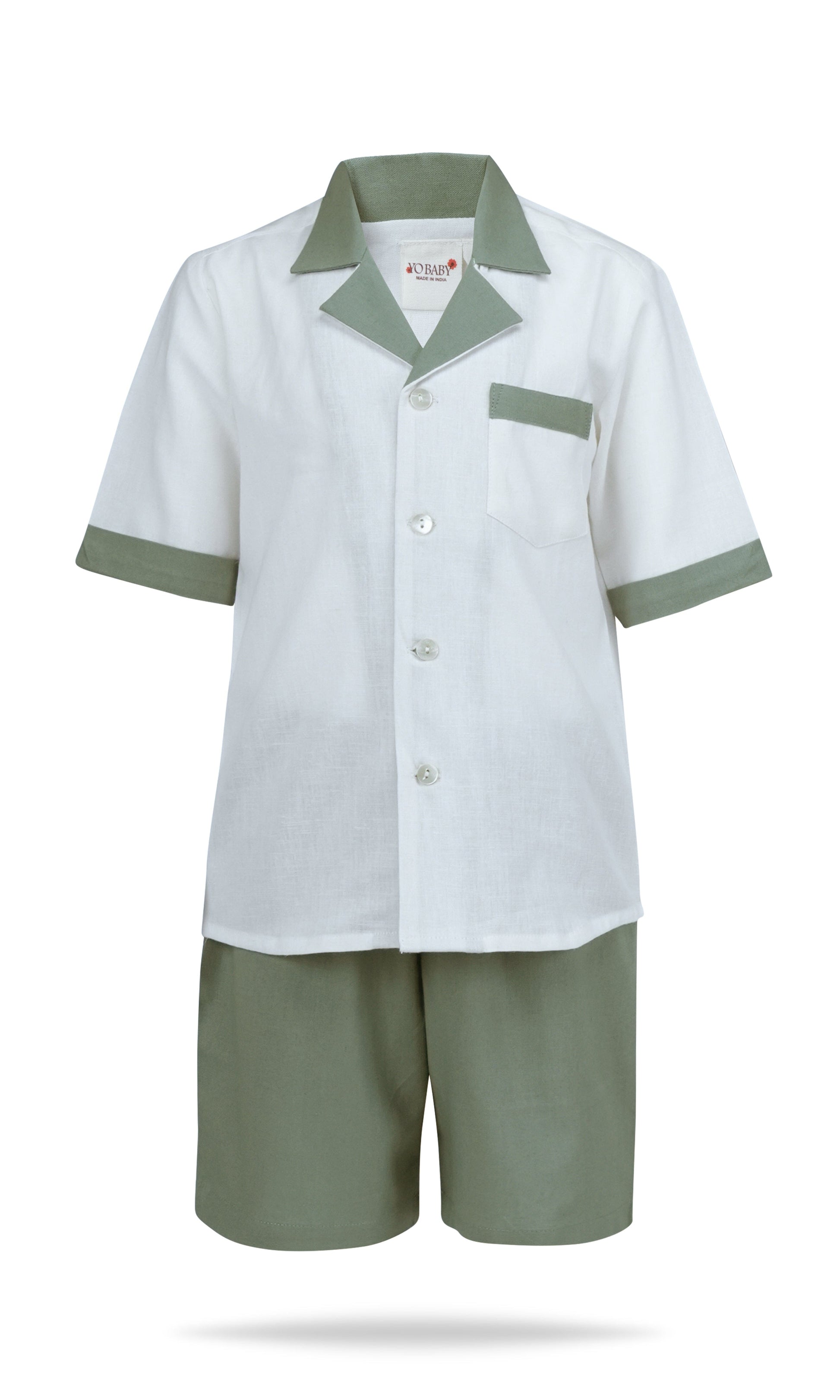 Easter Egg Hunt Shorts and Shirt Set : SAGE : Infant : Toddler : Tween shirt & shorts Yo Baby India 