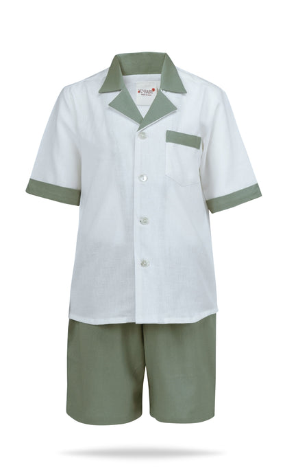 Easter Egg Hunt Shorts and Shirt Set : SAGE : Infant : Toddler : Tween shirt & shorts Yo Baby India 