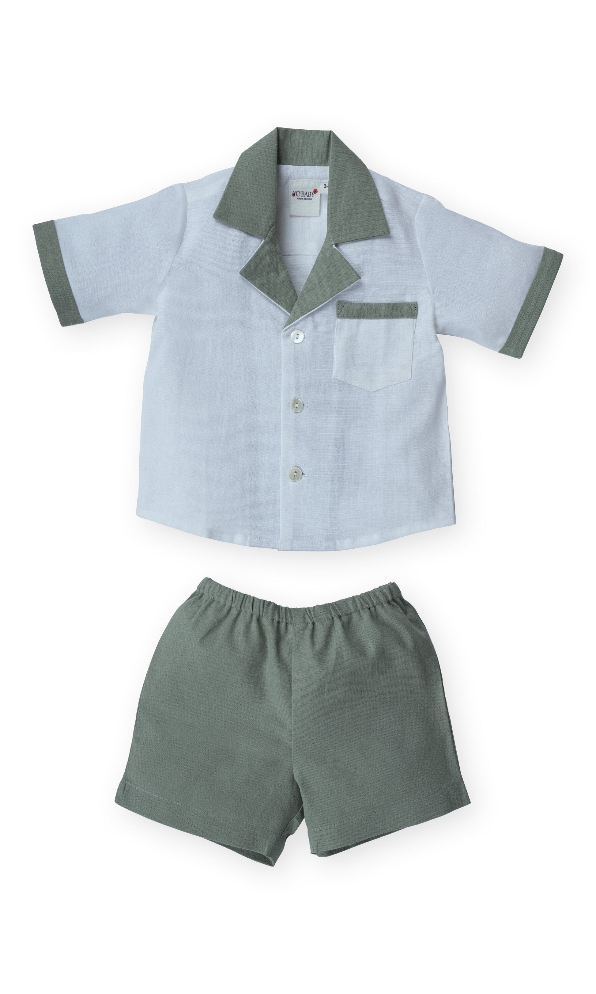 Easter Egg Hunt Shorts and Shirt Set : SAGE : Infant : Toddler : Tween shirt & shorts Yo Baby India 