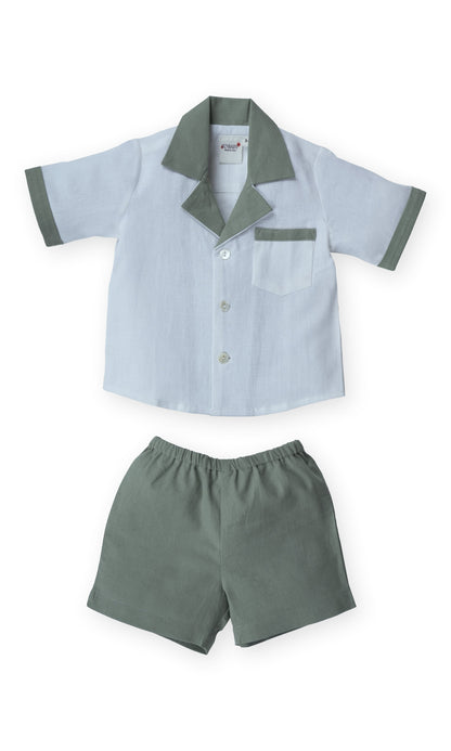 Easter Egg Hunt Shorts and Shirt Set : SAGE : Infant : Toddler : Tween shirt & shorts Yo Baby India 