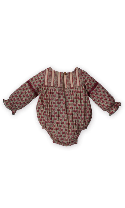 Esti Romper : SAGE : Infant : BabyGirl Romper Yo Baby India 