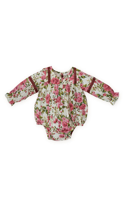 Esti Romper : WHITE : Infant : Baby Girl Romper Yo Baby India 