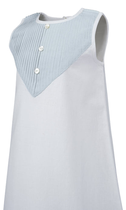 Eve Dress : POWDER BLUE : Infant : Toddler : Tween dress & diaper cover Yo Baby Online 