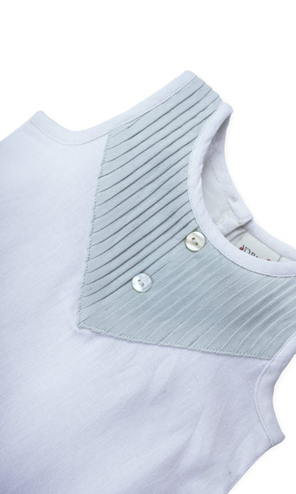 Eve Dress : POWDER BLUE : Infant : Toddler : Tween dress & diaper cover Yo Baby Online 