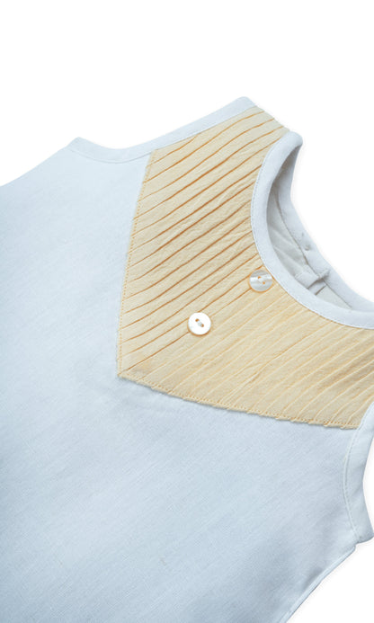 Eve Dress : YELLOW : Infant : Toddler : Tween dress & diaper cover Yo Baby India 