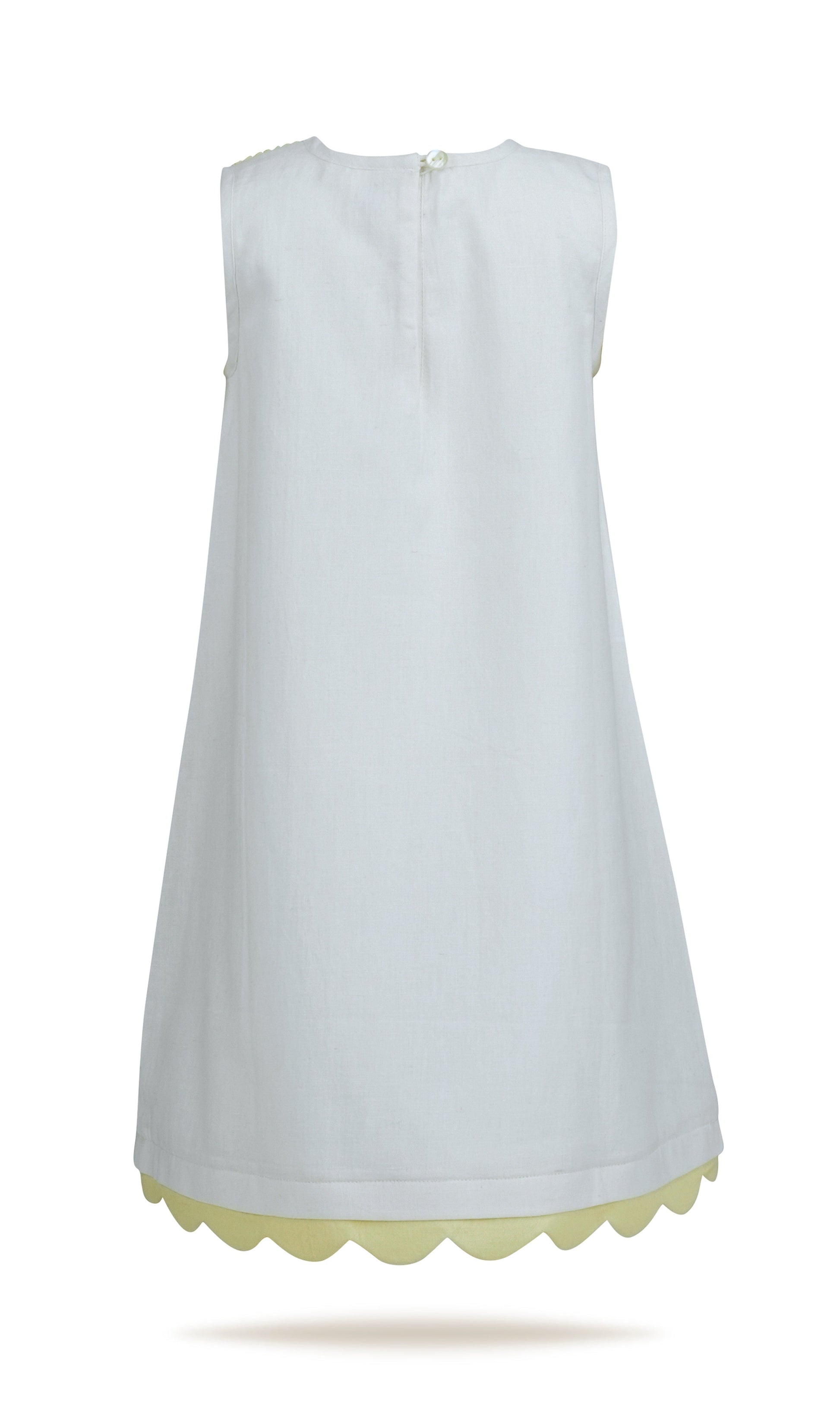 Eve Dress : YELLOW : Infant : Toddler : Tween dress & diaper cover Yo Baby India 