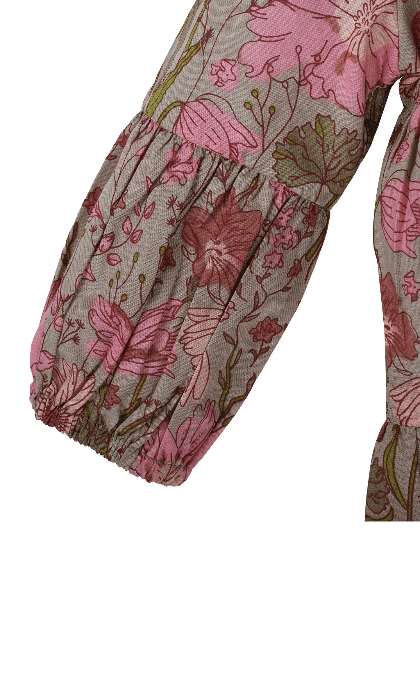 Gauri Dress : CEMENT : Infant : Toddler : Tween dress & diaper cover Yo Baby India 