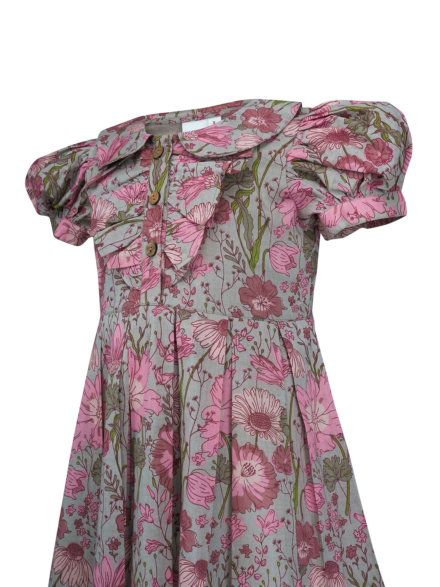 Gulabo Dress : CEMENT : Infant : Toddler : Tween DRESS Yo Baby India 