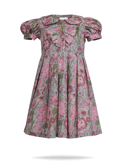 Gulabo Dress : CEMENT : Infant : Toddler : Tween DRESS Yo Baby India 