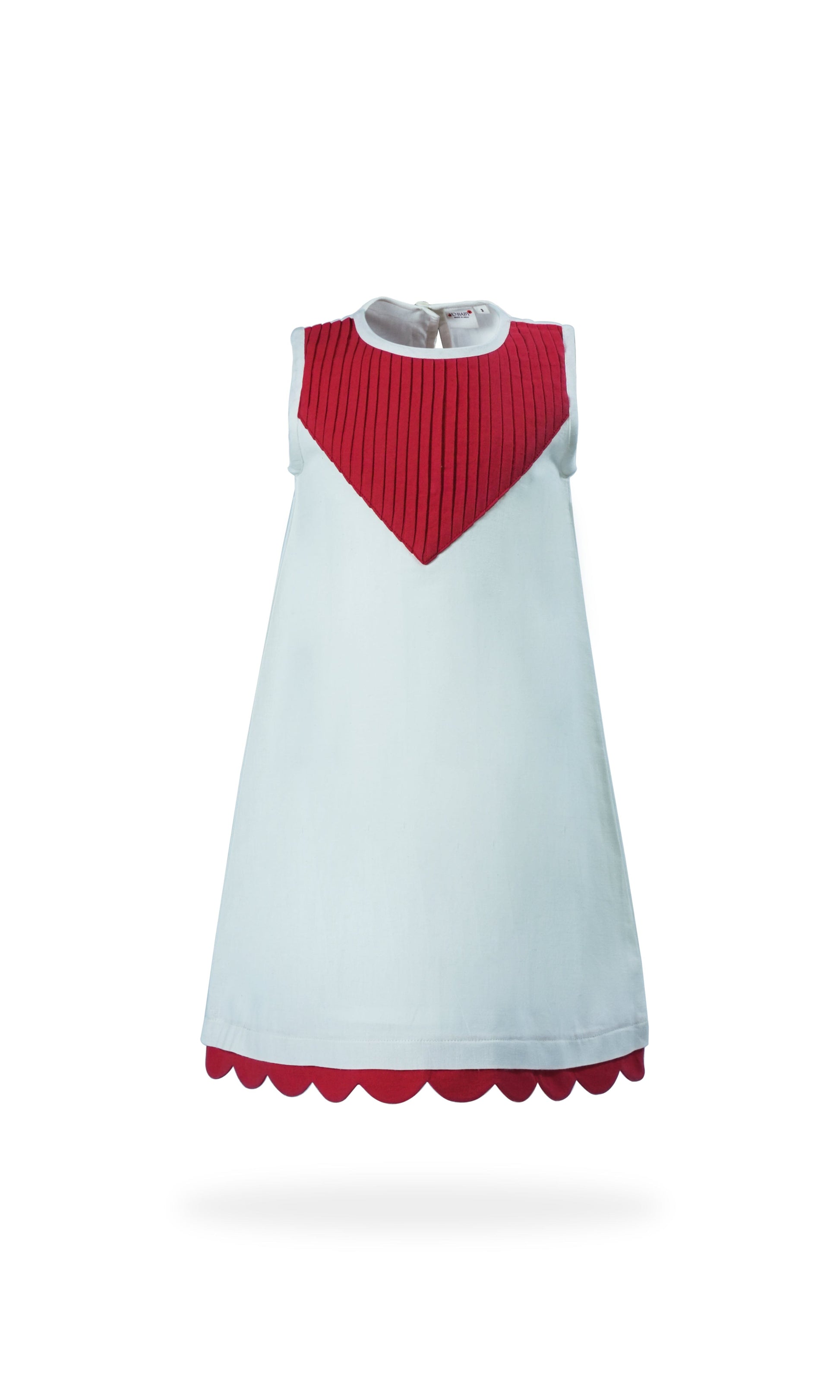 Heart Themed Scalloped Dress dress & diaper cover Yo Baby Wholesale 