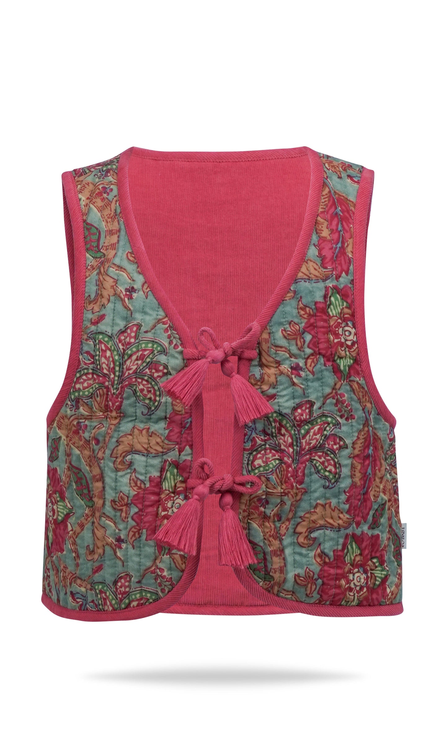 Jane Reversible Quilted Jacket : CHRISTMAS RED : Infant : Toddler : Tween Jacket Yo Baby India 