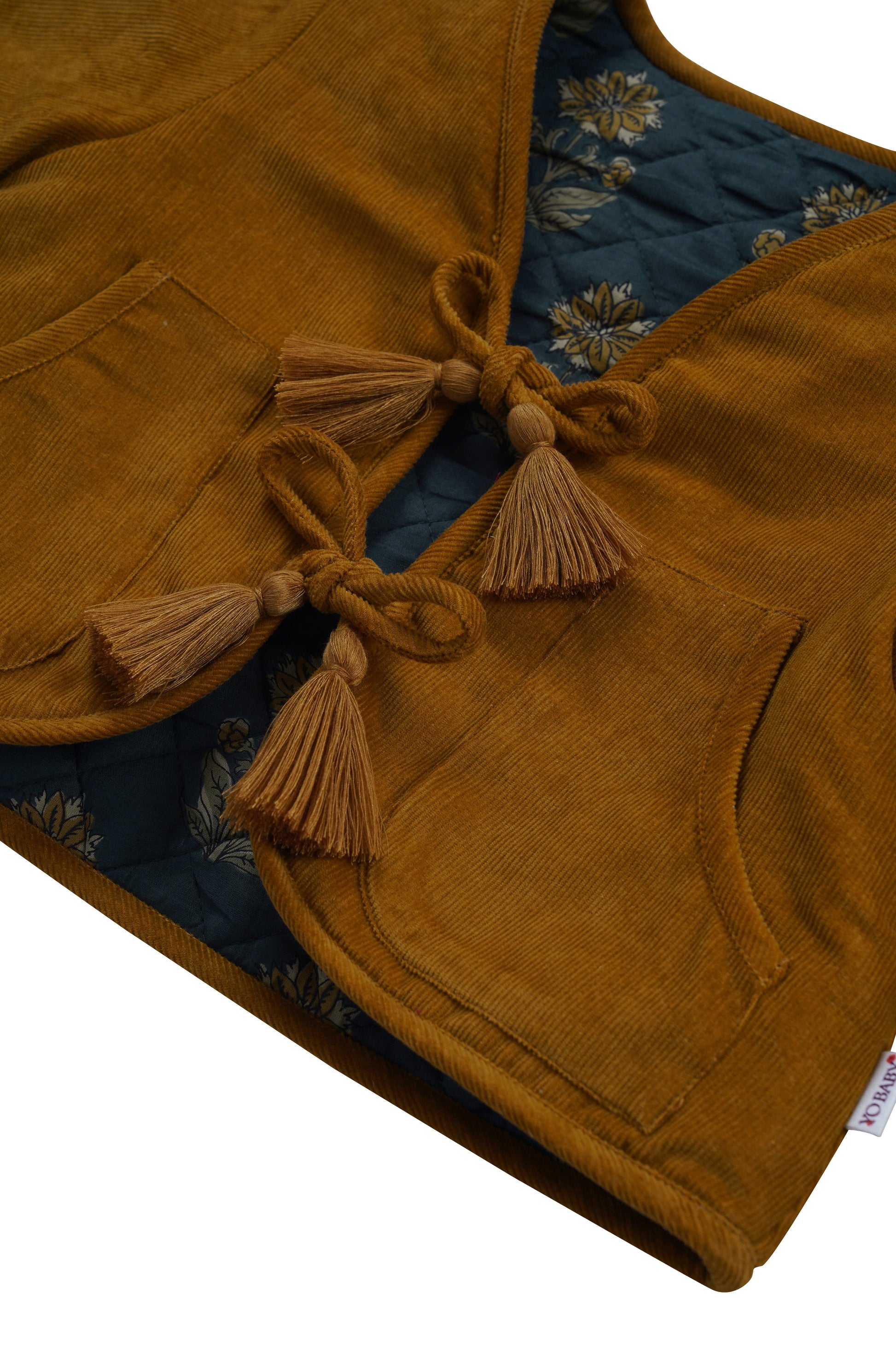 JILL Reversible Quilted Jacket : MUSTARD : Infant : Toddler : Tween Jacket Yo Baby India 