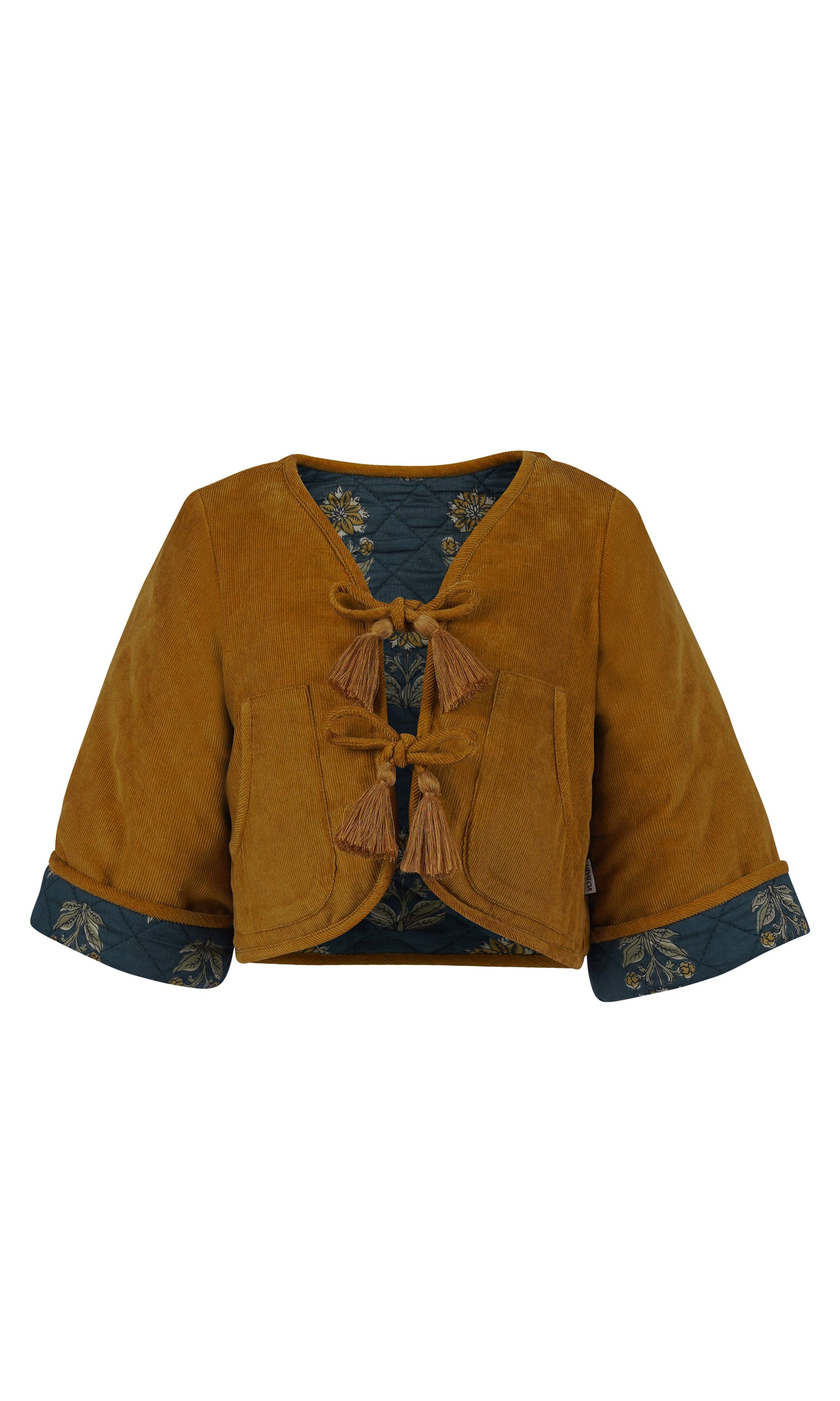 JILL Reversible Quilted Jacket : MUSTARD : Infant : Toddler : Tween Jacket Yo Baby India 