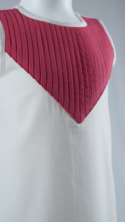 Heart Themed Scalloped Dress