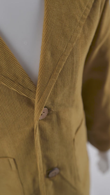 Corduroy Blazer : MUSTARD: Toddler : Tween