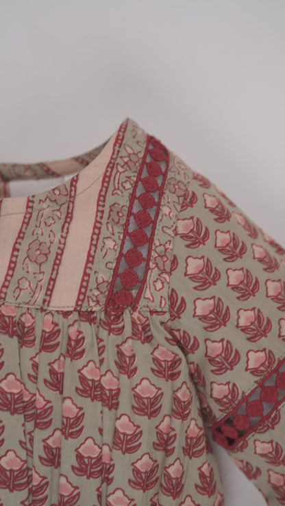 Esti Romper : SAGE : Infant : BabyGirl