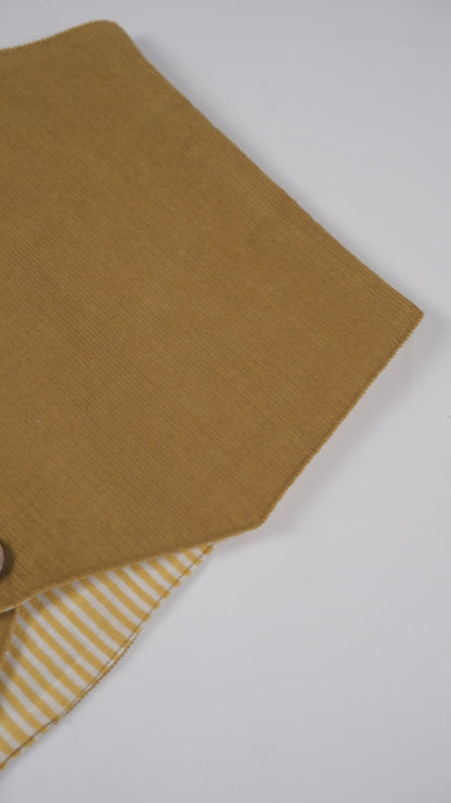 Corduroy Vest : MUSTARD : Toddler : Tween : Unisex