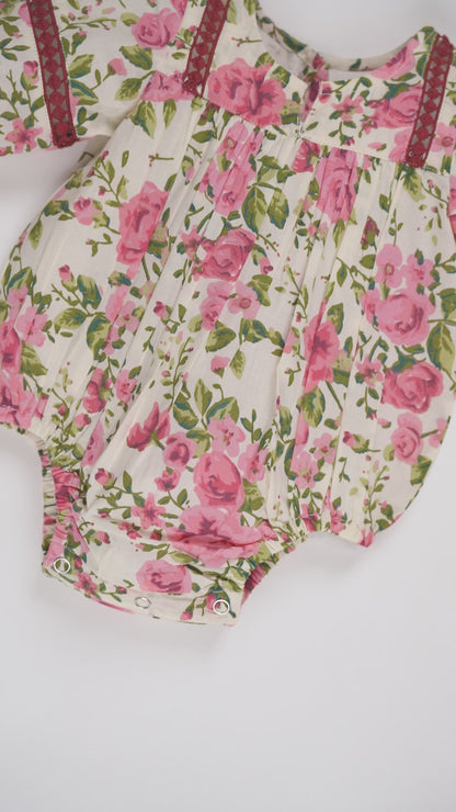 Esti Romper : WHITE : Infant : Baby Girl