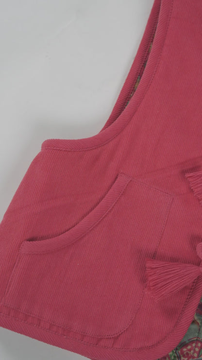 Jane Reversible Quilted Jacket : CHRISTMAS RED : Infant : Toddler : Tween