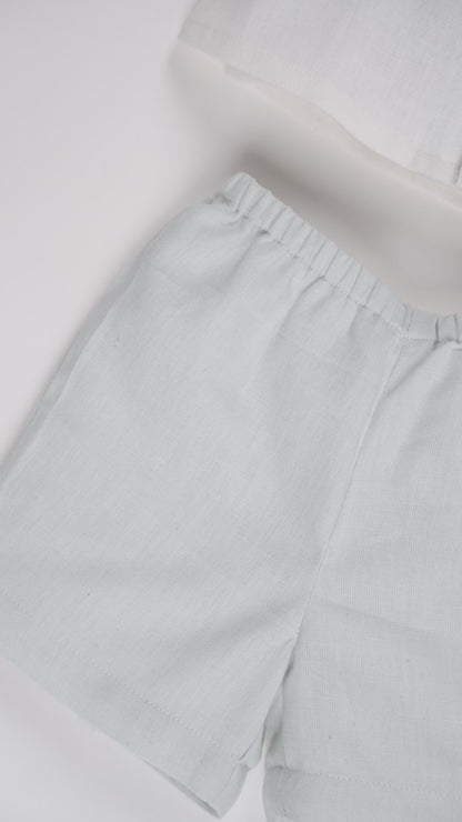 Easter Egg Hunt Shorts and Shirt Set : POWDER BLUE : Infant : Toddler : Tween&nbsp;