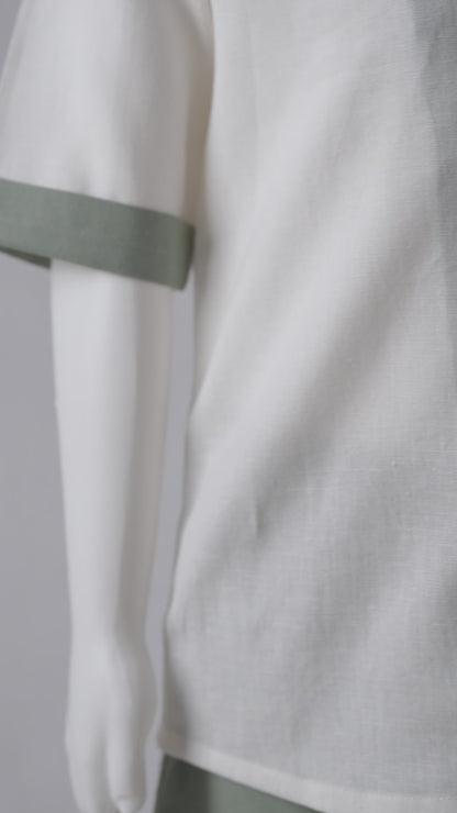 Easter Egg Hunt Shorts and Shirt Set : SAGE : Infant : Toddler : Tween