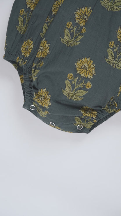 Esti Romper : MOSS GREEN : Infant : BabyGirl