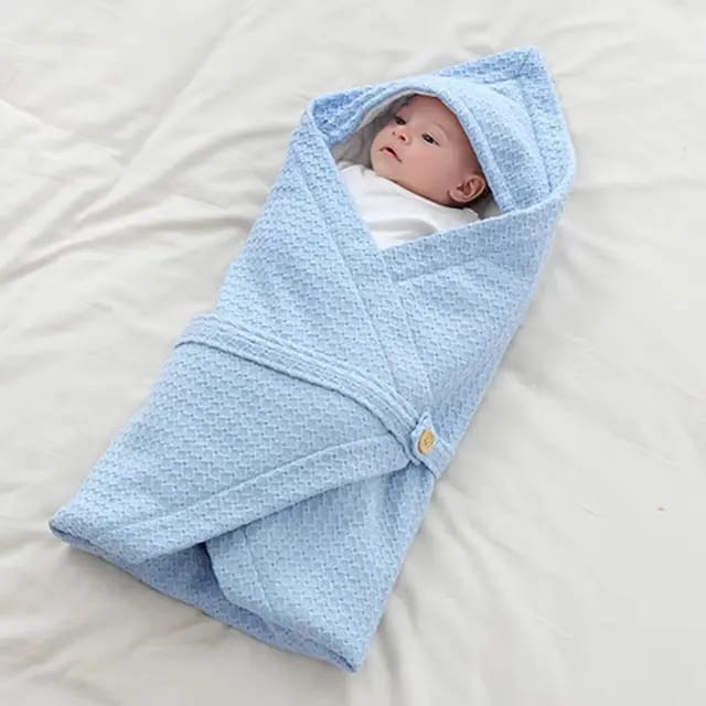 Quilted Waffle Swaddle Blanket/Sleeping Bag Blanket Yo Baby India 