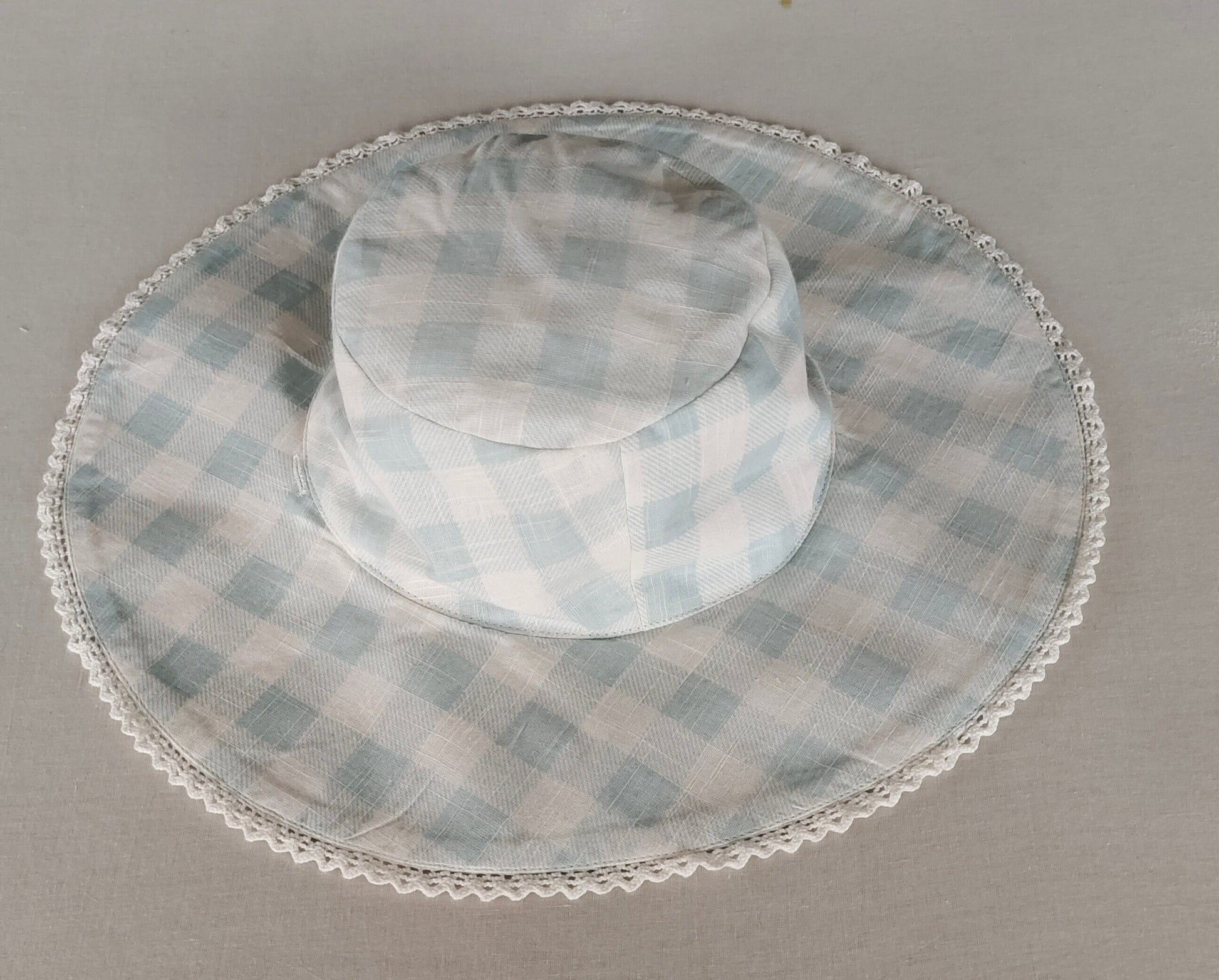 Reversible Green Floral & stripe Kids' Sun Hat with Lace Detail CAP Yo Baby India 